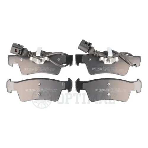 Bremsbelagsatz, Scheibenbremse Hinterachse OPTIMAL BP-12499 Bild Bremsbelagsatz, Scheibenbremse Hinterachse OPTIMAL BP-12499