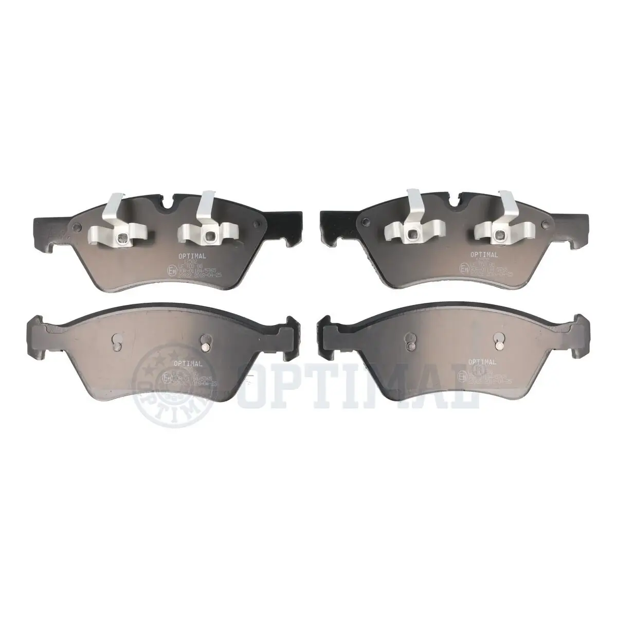 Bremsbelagsatz, Scheibenbremse Vorderachse OPTIMAL BP-12502