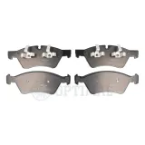 Bremsbelagsatz, Scheibenbremse Vorderachse OPTIMAL BP-12502