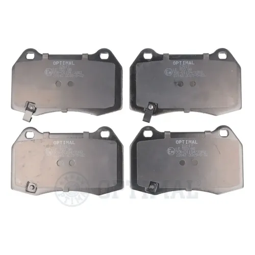 Bremsbelagsatz, Scheibenbremse Vorderachse OPTIMAL BP-12519 Bild Bremsbelagsatz, Scheibenbremse Vorderachse OPTIMAL BP-12519