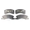 Bremsbelagsatz, Scheibenbremse Vorderachse OPTIMAL BP-12524