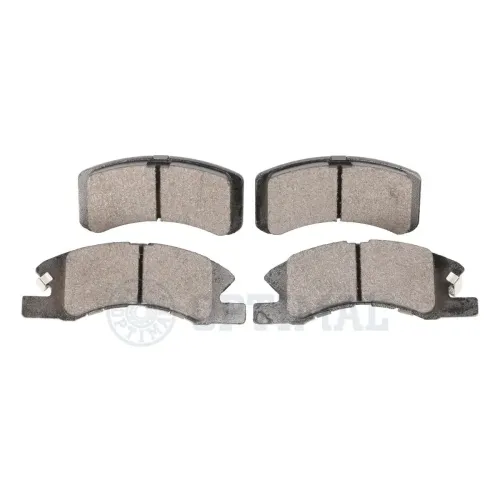 Bremsbelagsatz, Scheibenbremse Vorderachse OPTIMAL BP-12524 Bild Bremsbelagsatz, Scheibenbremse Vorderachse OPTIMAL BP-12524