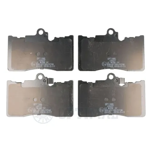 Bremsbelagsatz, Scheibenbremse Vorderachse OPTIMAL BP-12527 Bild Bremsbelagsatz, Scheibenbremse Vorderachse OPTIMAL BP-12527