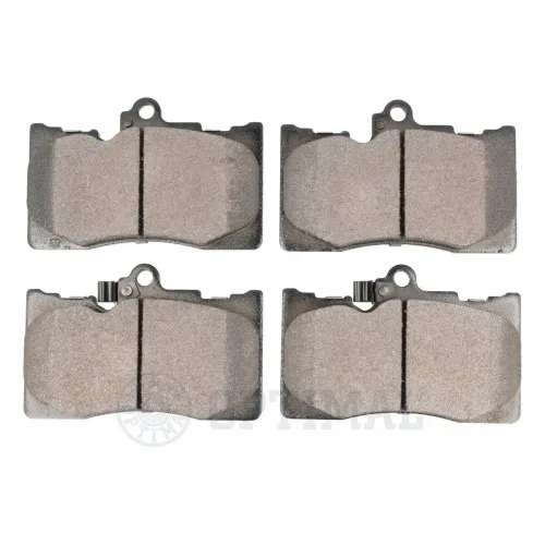 Bremsbelagsatz, Scheibenbremse Vorderachse OPTIMAL BP-12527 Bild Bremsbelagsatz, Scheibenbremse Vorderachse OPTIMAL BP-12527