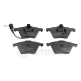 Bremsbelagsatz, Scheibenbremse Vorderachse OPTIMAL BP-12532