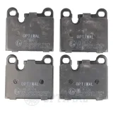 Bremsbelagsatz, Scheibenbremse OPTIMAL BP-12535