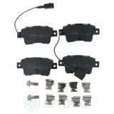 Bremsbelagsatz, Scheibenbremse Hinterachse OPTIMAL BP-12542