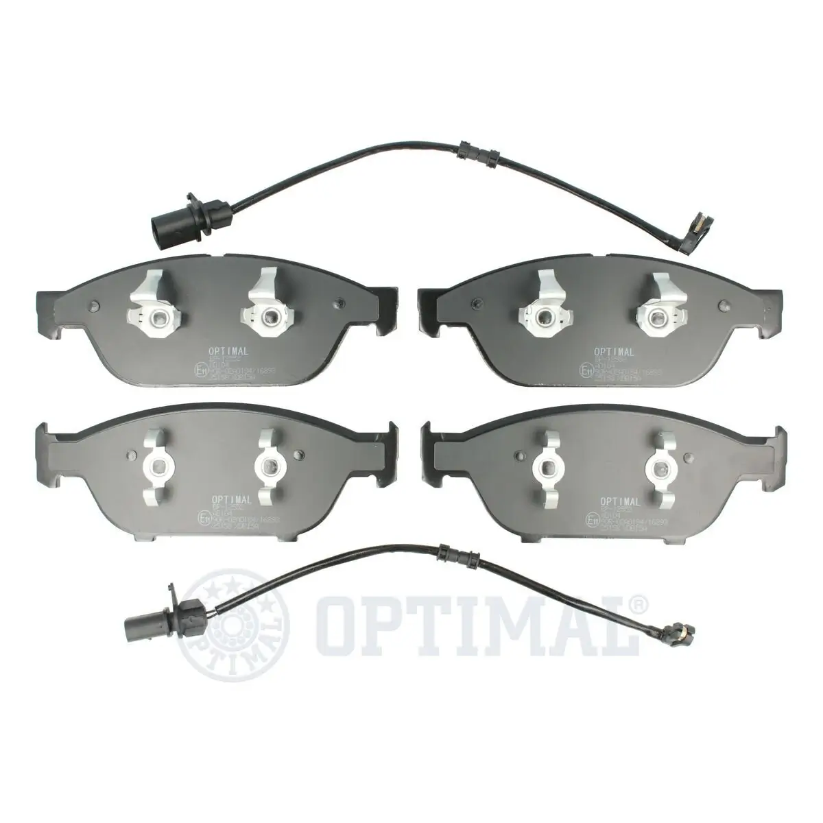 Bremsbelagsatz, Scheibenbremse Vorderachse OPTIMAL BP-12552