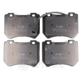 Bremsbelagsatz, Scheibenbremse Vorderachse OPTIMAL BP-12573