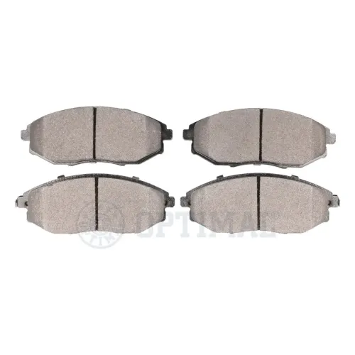 Bremsbelagsatz, Scheibenbremse Vorderachse OPTIMAL BP-12574 Bild Bremsbelagsatz, Scheibenbremse Vorderachse OPTIMAL BP-12574