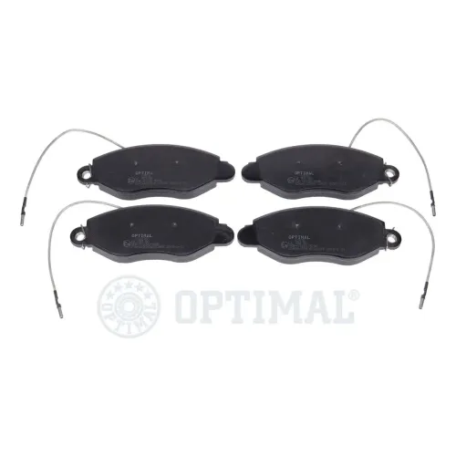Bremsbelagsatz, Scheibenbremse Vorderachse OPTIMAL BP-12576 Bild Bremsbelagsatz, Scheibenbremse Vorderachse OPTIMAL BP-12576