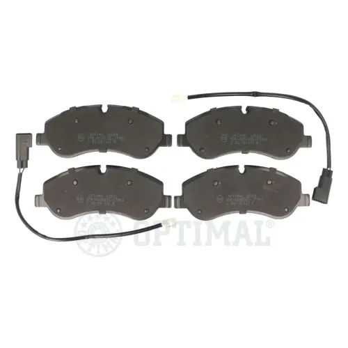 Bremsbelagsatz, Scheibenbremse Vorderachse OPTIMAL BP-12588 Bild Bremsbelagsatz, Scheibenbremse Vorderachse OPTIMAL BP-12588