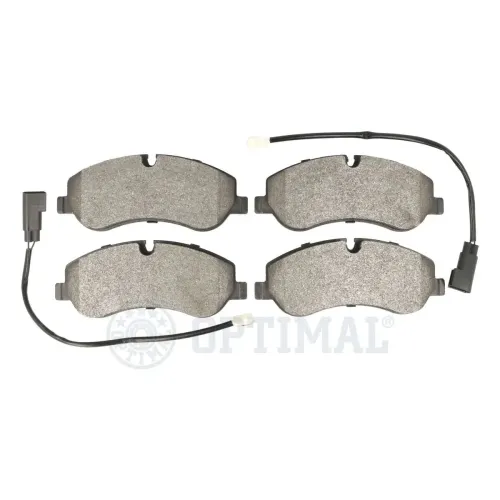 Bremsbelagsatz, Scheibenbremse Vorderachse OPTIMAL BP-12588 Bild Bremsbelagsatz, Scheibenbremse Vorderachse OPTIMAL BP-12588