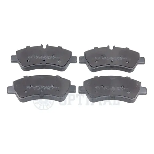 Bremsbelagsatz, Scheibenbremse Hinterachse OPTIMAL BP-12589 Bild Bremsbelagsatz, Scheibenbremse Hinterachse OPTIMAL BP-12589