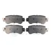 Bremsbelagsatz, Scheibenbremse Hinterachse OPTIMAL BP-12591 Bild Bremsbelagsatz, Scheibenbremse Hinterachse OPTIMAL BP-12591