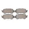 Bremsbelagsatz, Scheibenbremse Hinterachse OPTIMAL BP-12591 Bild Bremsbelagsatz, Scheibenbremse Hinterachse OPTIMAL BP-12591