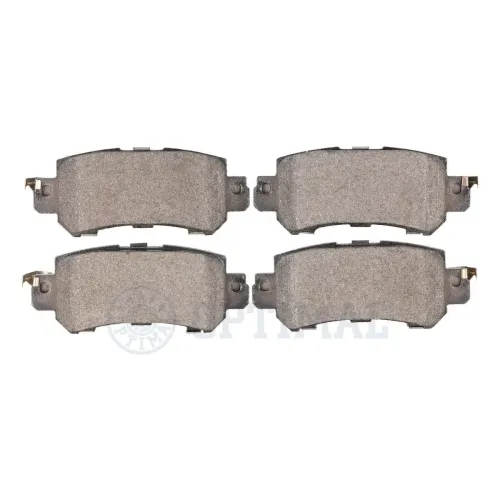 Bremsbelagsatz, Scheibenbremse Hinterachse OPTIMAL BP-12591 Bild Bremsbelagsatz, Scheibenbremse Hinterachse OPTIMAL BP-12591