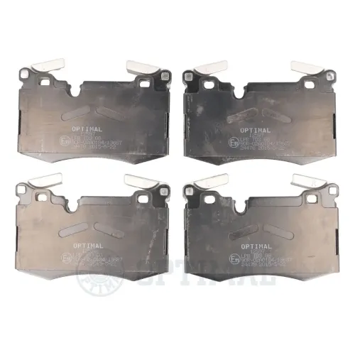 Bremsbelagsatz, Scheibenbremse Vorderachse OPTIMAL BP-12597 Bild Bremsbelagsatz, Scheibenbremse Vorderachse OPTIMAL BP-12597
