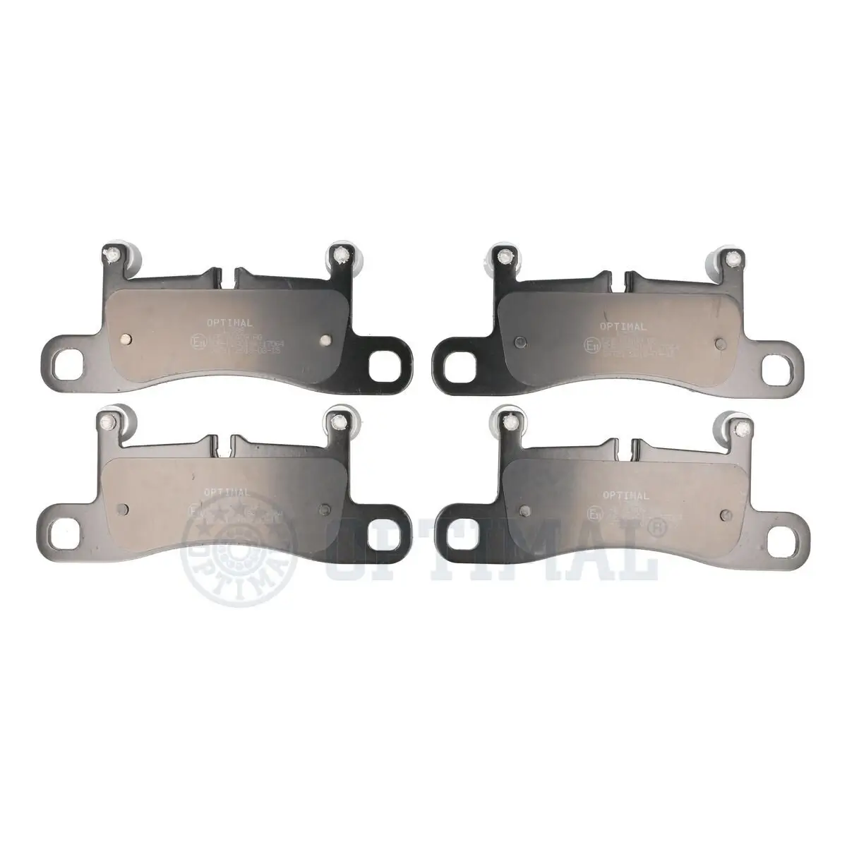 Bremsbelagsatz, Scheibenbremse Hinterachse OPTIMAL BP-12598