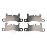 Bremsbelagsatz, Scheibenbremse Hinterachse OPTIMAL BP-12598