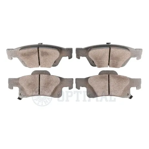 Bremsbelagsatz, Scheibenbremse Hinterachse OPTIMAL BP-12600 Bild Bremsbelagsatz, Scheibenbremse Hinterachse OPTIMAL BP-12600