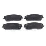 Bremsbelagsatz, Scheibenbremse Vorderachse OPTIMAL BP-12613