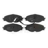 Bremsbelagsatz, Scheibenbremse Vorderachse OPTIMAL BP-12618