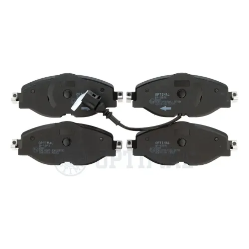 Bremsbelagsatz, Scheibenbremse Vorderachse OPTIMAL BP-12618 Bild Bremsbelagsatz, Scheibenbremse Vorderachse OPTIMAL BP-12618