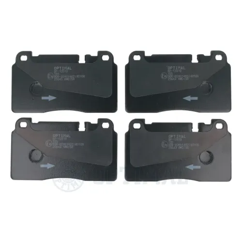 Bremsbelagsatz, Scheibenbremse Vorderachse OPTIMAL BP-12619 Bild Bremsbelagsatz, Scheibenbremse Vorderachse OPTIMAL BP-12619