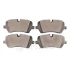 Bremsbelagsatz, Scheibenbremse Hinterachse OPTIMAL BP-12621 Bild Bremsbelagsatz, Scheibenbremse Hinterachse OPTIMAL BP-12621