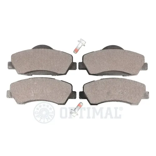 Bremsbelagsatz, Scheibenbremse Vorderachse OPTIMAL BP-12634 Bild Bremsbelagsatz, Scheibenbremse Vorderachse OPTIMAL BP-12634