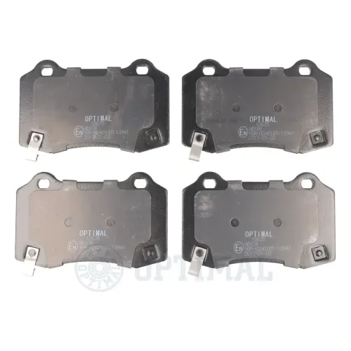 Bremsbelagsatz, Scheibenbremse Hinterachse OPTIMAL BP-12635 Bild Bremsbelagsatz, Scheibenbremse Hinterachse OPTIMAL BP-12635