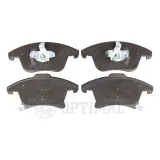 Bremsbelagsatz, Scheibenbremse Vorderachse OPTIMAL BP-12636