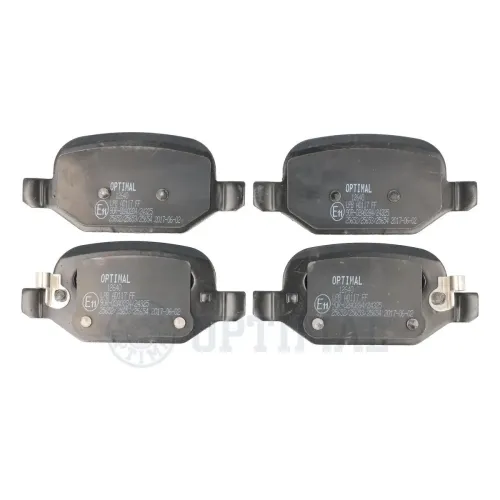 Bremsbelagsatz, Scheibenbremse Hinterachse OPTIMAL BP-12640 Bild Bremsbelagsatz, Scheibenbremse Hinterachse OPTIMAL BP-12640