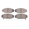 Bremsbelagsatz, Scheibenbremse Vorderachse OPTIMAL BP-12641 Bild Bremsbelagsatz, Scheibenbremse Vorderachse OPTIMAL BP-12641
