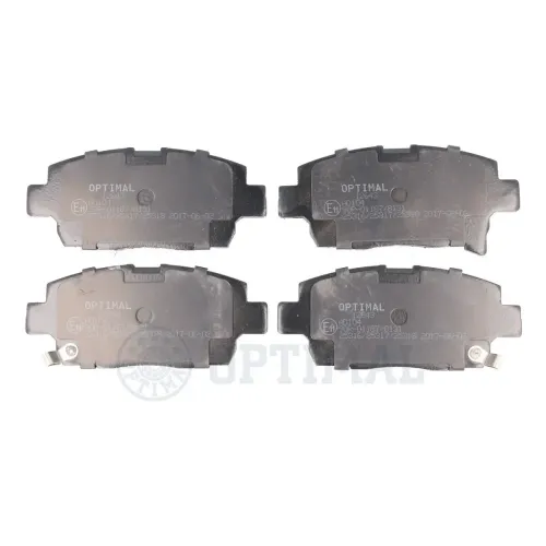 Bremsbelagsatz, Scheibenbremse Vorderachse OPTIMAL BP-12643 Bild Bremsbelagsatz, Scheibenbremse Vorderachse OPTIMAL BP-12643