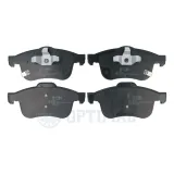 Bremsbelagsatz, Scheibenbremse Vorderachse OPTIMAL BP-12650