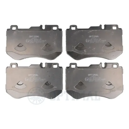 Bremsbelagsatz, Scheibenbremse Vorderachse OPTIMAL BP-12653 Bild Bremsbelagsatz, Scheibenbremse Vorderachse OPTIMAL BP-12653