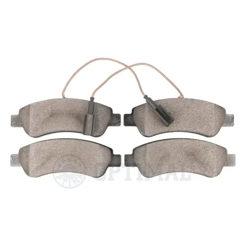 Bremsbelagsatz, Scheibenbremse Hinterachse OPTIMAL BP-12654 Bild Bremsbelagsatz, Scheibenbremse Hinterachse OPTIMAL BP-12654