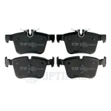 Bremsbelagsatz, Scheibenbremse Hinterachse OPTIMAL BP-12655