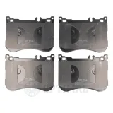 Bremsbelagsatz, Scheibenbremse Vorderachse OPTIMAL BP-12657