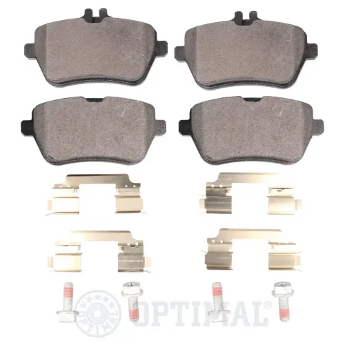 Bremsbelagsatz, Scheibenbremse Hinterachse OPTIMAL BP-12659 Bild Bremsbelagsatz, Scheibenbremse Hinterachse OPTIMAL BP-12659