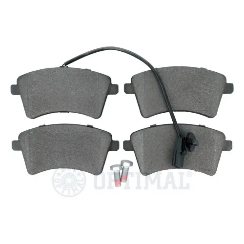 Bremsbelagsatz, Scheibenbremse Vorderachse OPTIMAL BP-12662 Bild Bremsbelagsatz, Scheibenbremse Vorderachse OPTIMAL BP-12662