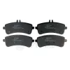 Bremsbelagsatz, Scheibenbremse Hinterachse OPTIMAL BP-12665