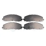 Bremsbelagsatz, Scheibenbremse Vorderachse OPTIMAL BP-12671