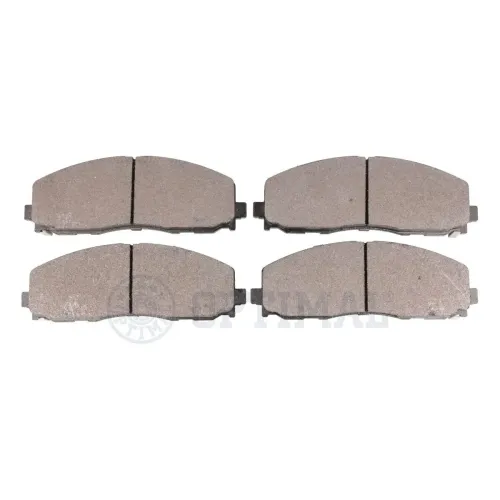 Bremsbelagsatz, Scheibenbremse Vorderachse OPTIMAL BP-12671 Bild Bremsbelagsatz, Scheibenbremse Vorderachse OPTIMAL BP-12671