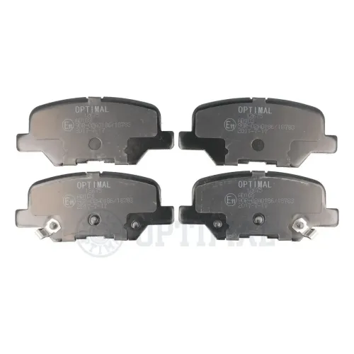 Bremsbelagsatz, Scheibenbremse Hinterachse OPTIMAL BP-12675 Bild Bremsbelagsatz, Scheibenbremse Hinterachse OPTIMAL BP-12675