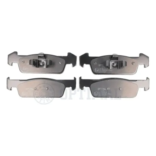 Bremsbelagsatz, Scheibenbremse Vorderachse OPTIMAL BP-12676 Bild Bremsbelagsatz, Scheibenbremse Vorderachse OPTIMAL BP-12676