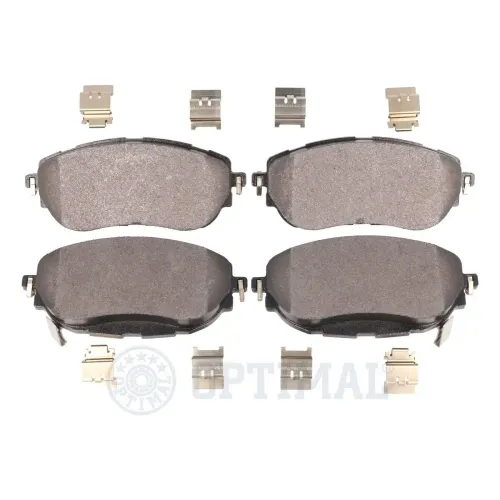 Bremsbelagsatz, Scheibenbremse Vorderachse OPTIMAL BP-12681 Bild Bremsbelagsatz, Scheibenbremse Vorderachse OPTIMAL BP-12681