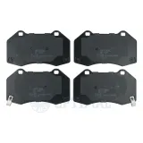 Bremsbelagsatz, Scheibenbremse Vorderachse OPTIMAL BP-12689